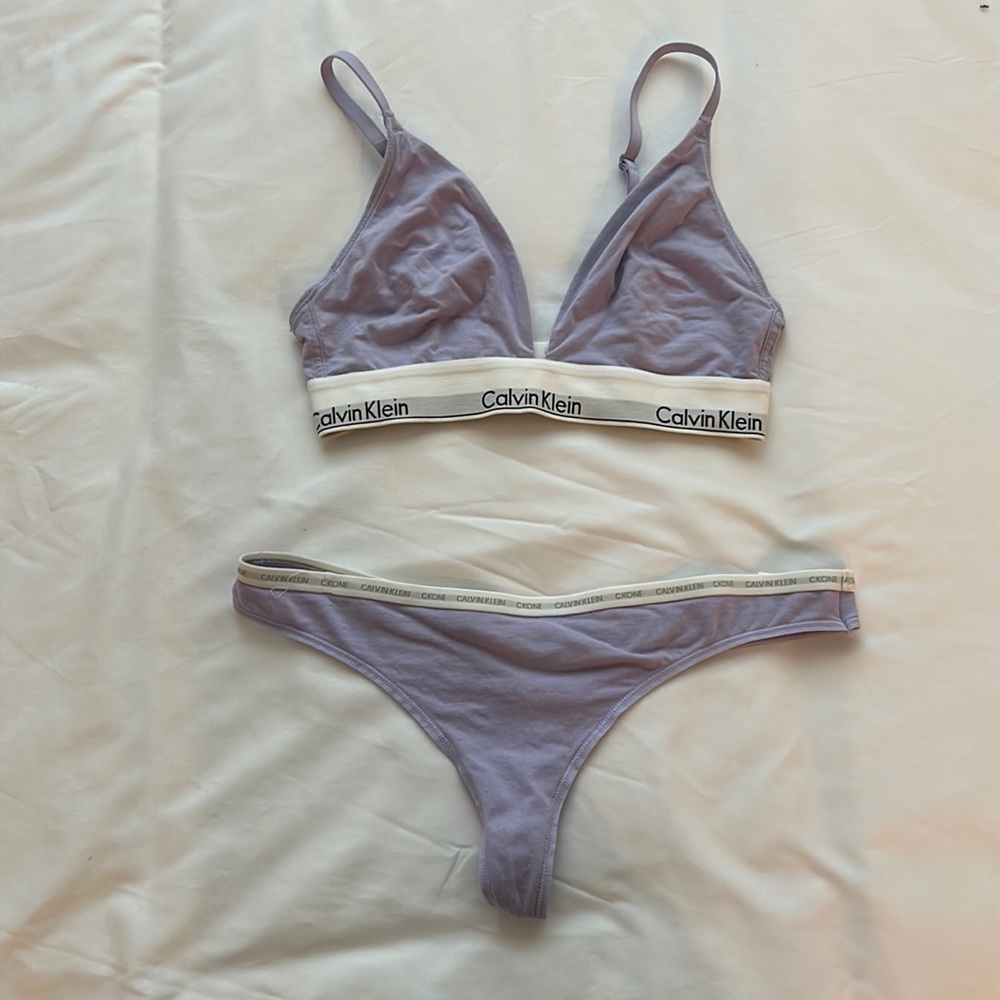 Lounge bra and underwear